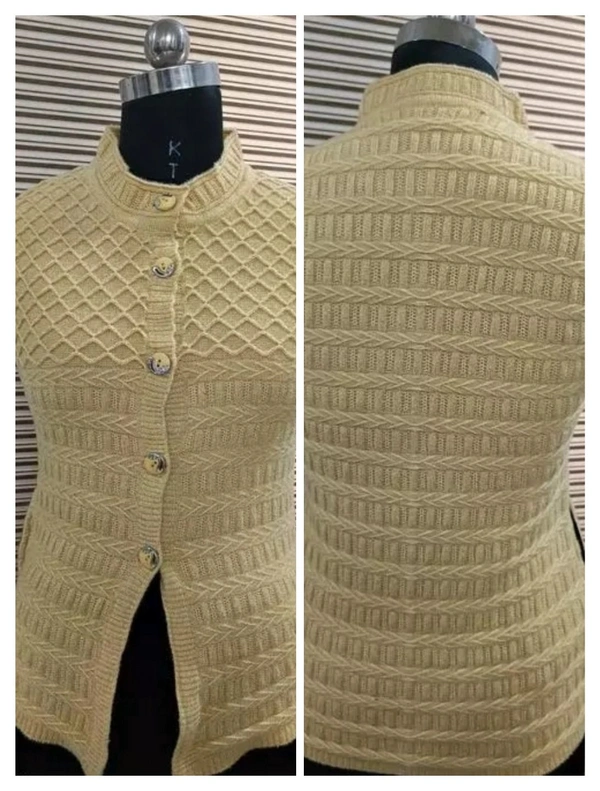 KESHAVI HALF SLEEVE CARDIGANS Sweaters  - Apache, L