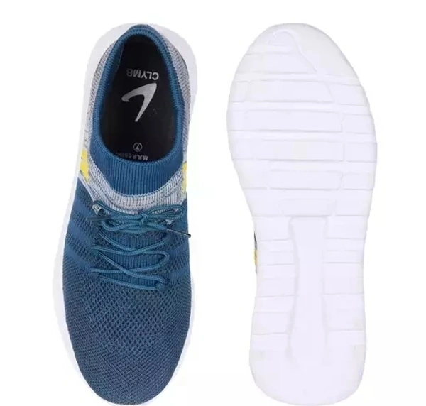 CLYMB AIR SOCKS - 2 T BLUE Mesh Eva Running/Walking/Gym Sports Shoes For Men - IND-10