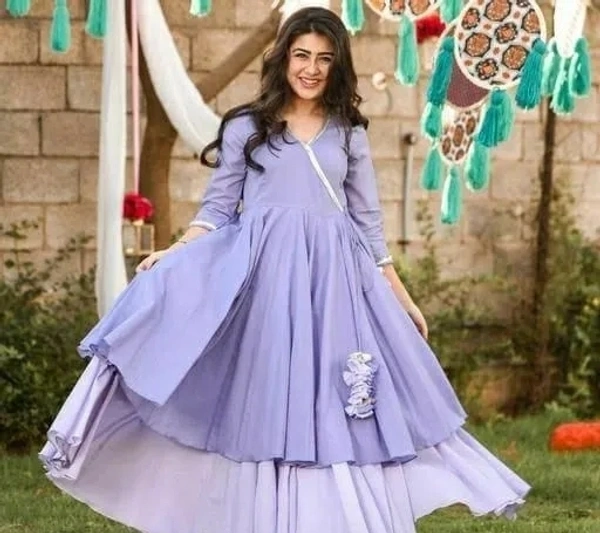Stylish Rayon Kurti With Sharara - XXL