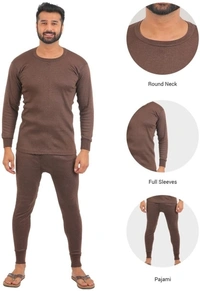 ALFA Oswal Thermal Winter Wear Men Top - Pyjama Set Thermal - L