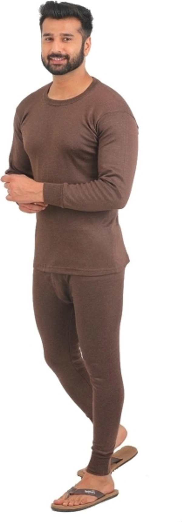 ALFA Oswal Thermal Winter Wear Men Top - Pyjama Set Thermal - XXL
