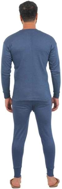 ALFA Oswal Fleece Solid Winterwear Thermal Men - L