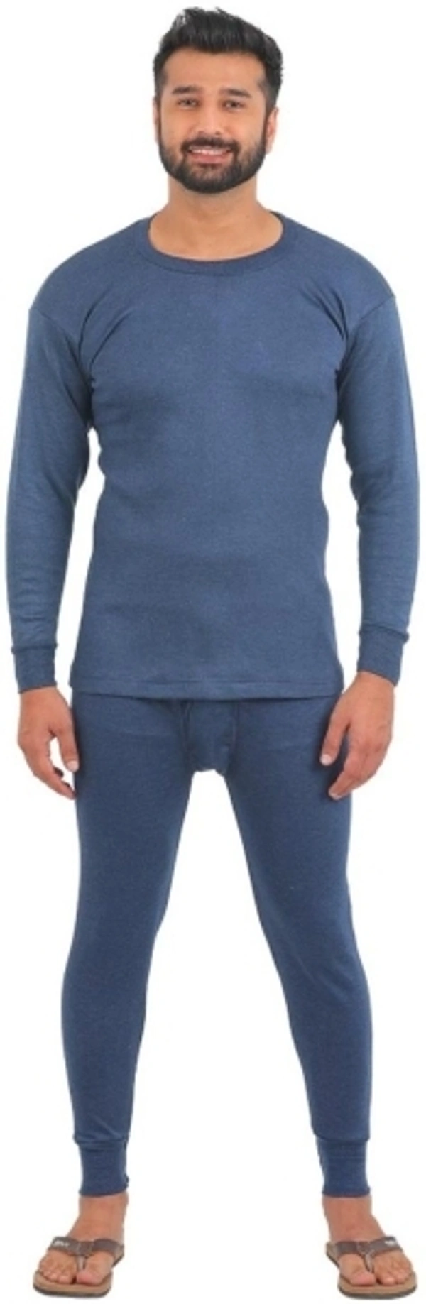 ALFA Oswal Fleece Solid Winterwear Thermal Men - XL