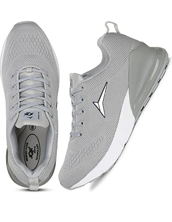 JQR Grey Men's Sports Running Shoes  - Nobel, IND-9