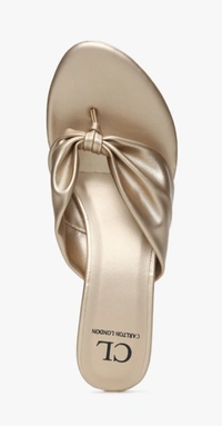 Carlton London  Thong-straps Stilettos Carlton London  - Buddha Gold, 6
