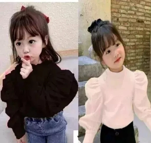 BABY PUFF COMBO TOP FOR CHILD - 6-7 Years
