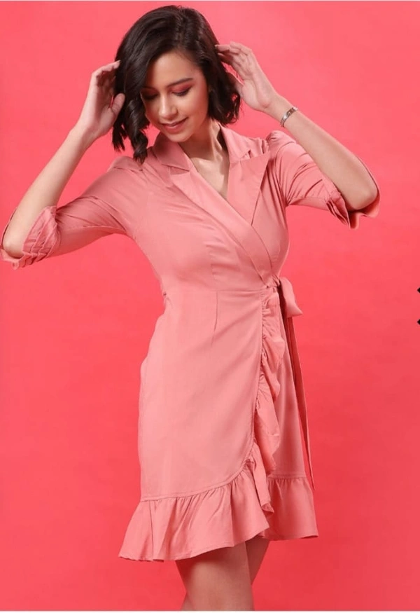 Mini-length Fit and Flare Dress - L