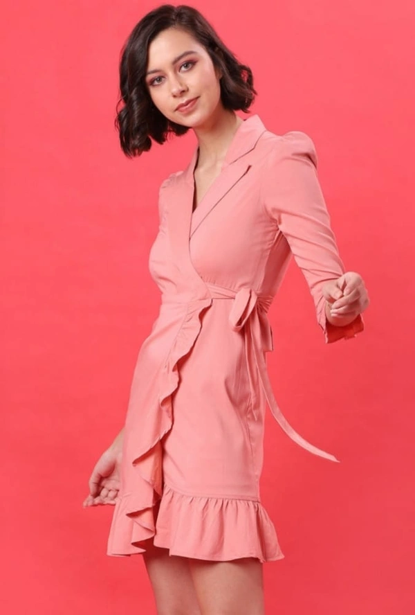 Mini-length Fit and Flare Dress - L