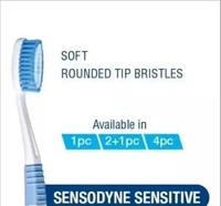 Sensodyne Rapid Relief Toothpaste(80 g x 3)Combo Pack + Sensodyne Sensitive Toothbrush (2+1 Pack)