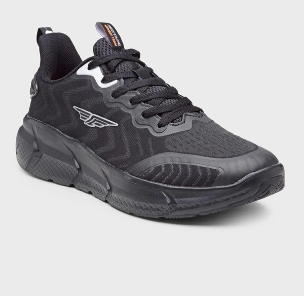 RED TAPE Running Shoes For Men  - Black, Mesh, 7 UK/IND