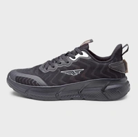 RED TAPE Running Shoes For Men  - Black, Mesh, 7 UK/IND