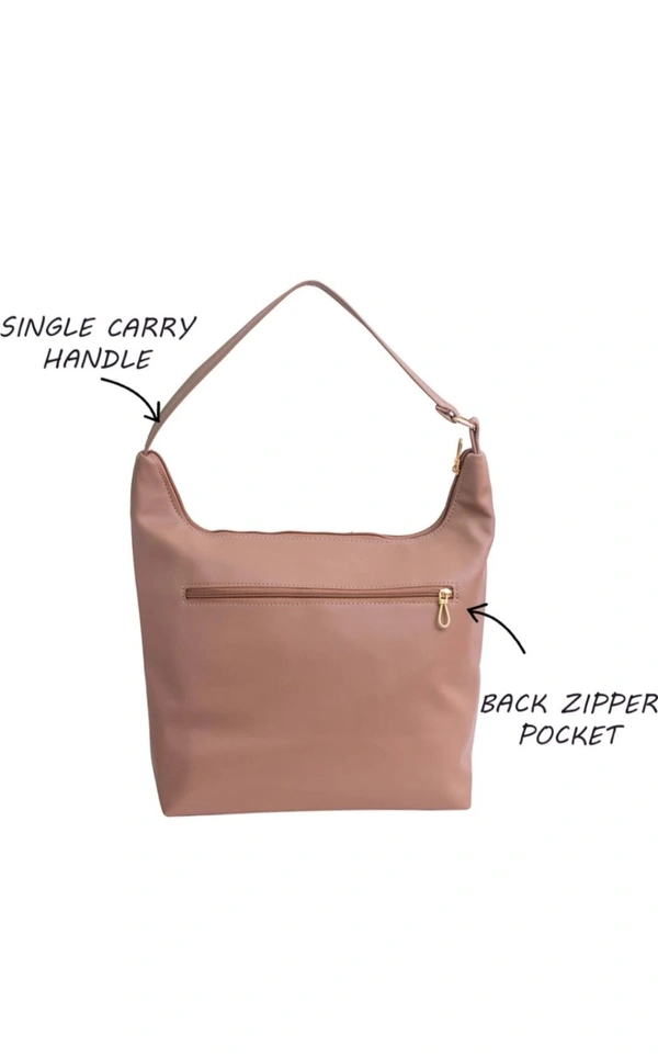 ENOKI Enoki Women Shoulder Bag Beige(Purse) - Beige, Free Size, 320 Gm