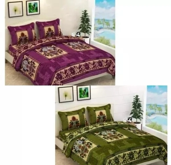 WINTER POLAR DOUBLE BED WOOLEN BEDSHEET WITH 4 PILLOW COVERS Fabric : Fleece Woolen No. Of Bedsheets: 2 WINTER BED SHEET/ WOOLEN BED SHEET WITH 4 PILLOW COVERS SIZE 27-17 with 2 Bedsheet size 90X100