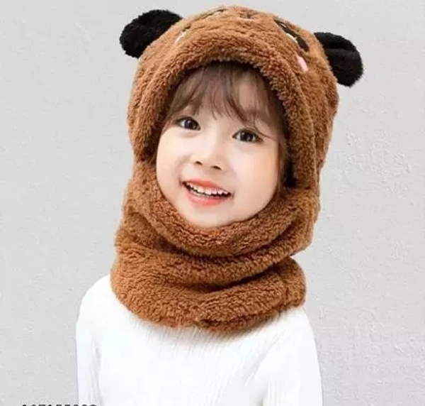 Stylish And Comfortable kids Panda Cap Boys /Girls( Pack Of 1) - 6-7 Years