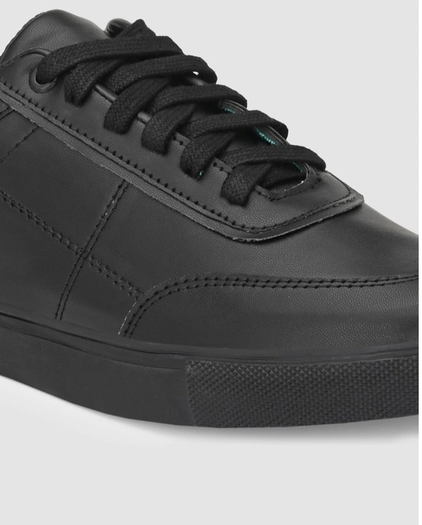 ADORLY Men Casual Shoes  - Black, 6, Rubber Sole
