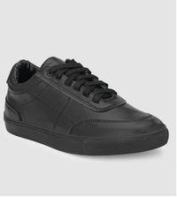 ADORLY Men Casual Shoes  - Black, 8, Rubber Sole
