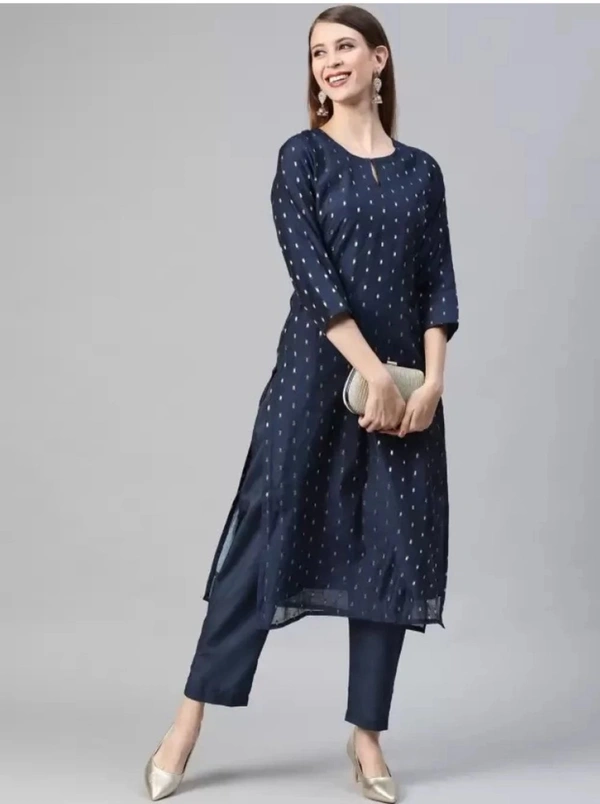 Women Kurta and Pant Set Viscose Rayon - Biscay, XXXL, Rayon