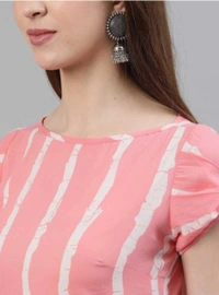 Women Kurta and Palazzo Set Viscose Rayon - Sundown, XS, Rayon