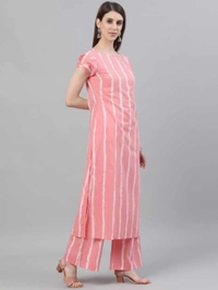 Women Kurta and Palazzo Set Viscose Rayon - Sundown, XXXL, Rayon
