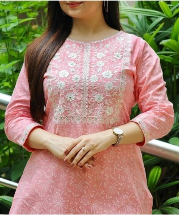 Women Kurta and Pant Set Cotton Blend - Sundown, 2XL, Cotton Blend