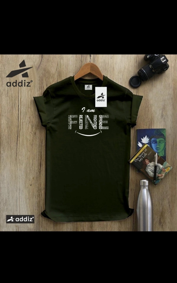 ADDIZ Cotton Addiz T Shirt Printed  - Deep Fir, XXL, Cotton