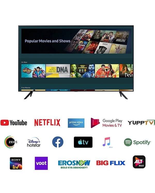 SAMSUNG  Brand New T-V Samsung A-U8000 65 4K Ultra HD HDR Smart LED TV  2021 Model 55inch - Black, 55 Inch, SMART TV