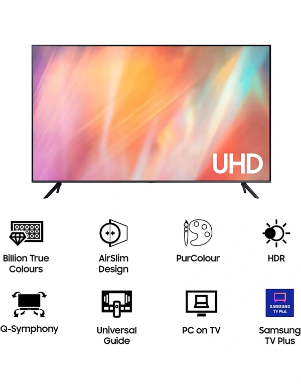 SAMSUNG  Brand New T-V Samsung A-U8000 65 4K Ultra HD HDR Smart LED TV  2021 Model 55inch - Black, 55 Inch, SMART TV