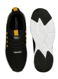 CAMPUS  CampusKent Panelled Lace-Up Sports Shoes - Black, 6