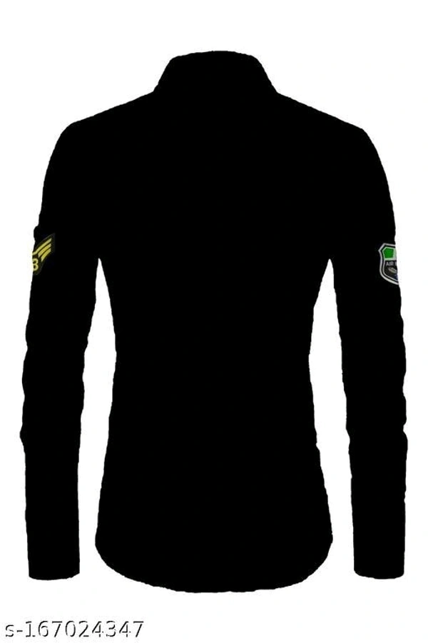 Comfy Modern Men Shirts - Black, XL