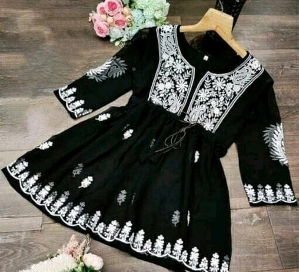 Trendy Ravishing Women Tops & Tunics - Black, S