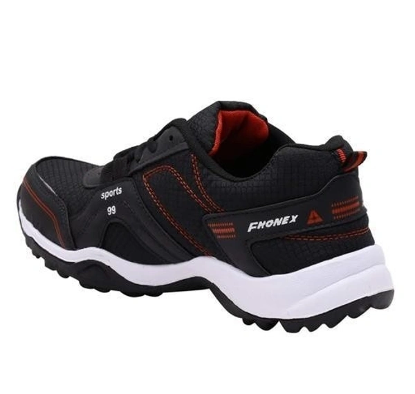 FHONEX Running Shoes Sport99 For Men - Black, UK-7, Mesh
