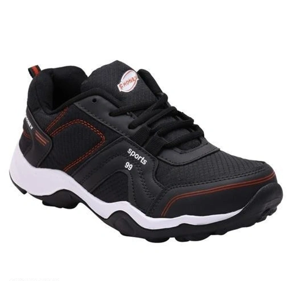 FHONEX Running Shoes Sport99 For Men - Black, UK-10, Mesh