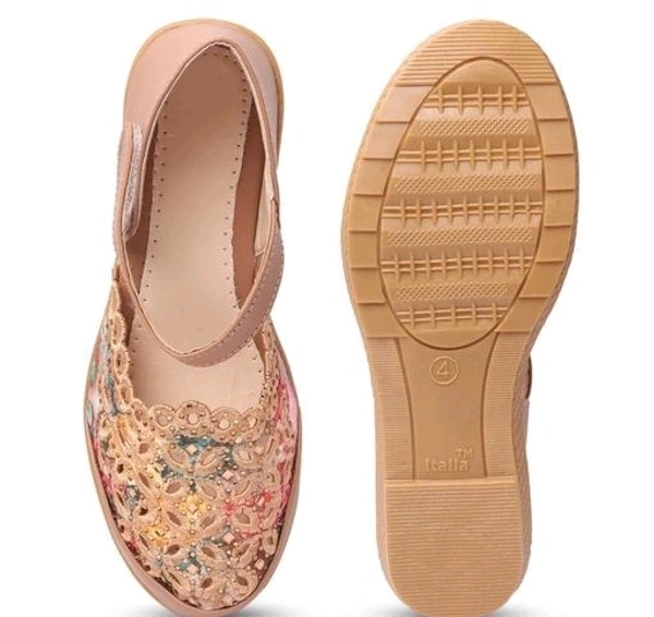Stylish Brown Sandals for Kids & Girls - 4-4.5 Years