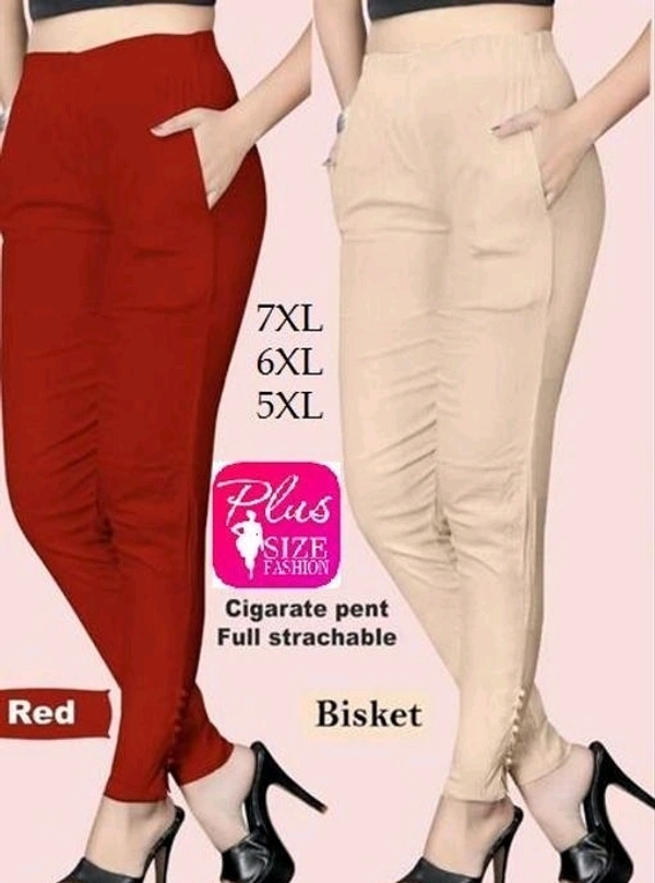 7XL/6XL/ 5XL/ 4XL/3XL /2XL/ XL PLUS SIZE / LARGE SIZE / BIG SIZE WOMEN  TROUSER PANT cigarate pant for women/CIGARATE PANT/ /cigarates pant for women/cigerete pant/comfort pants/comfort pant/cigar pants/women women cigar potli pant/ GIRLS PANT   - XL