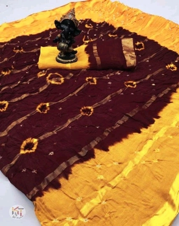 RAJWADI - Yellow, Free Size