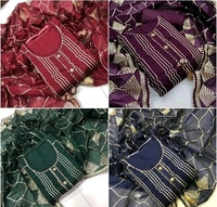 combo of 4 suits for women's and girls - Unstitched
