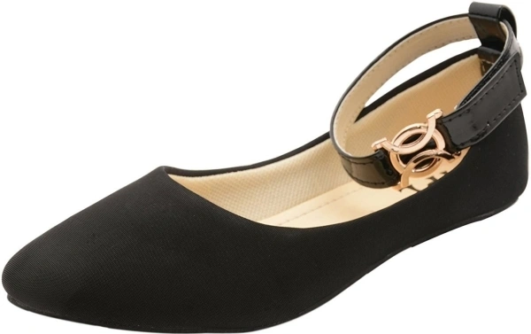 Sk creations Bellies For Women - Black, IND-4