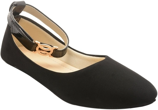 Sk creations Bellies For Women - Black, IND-7