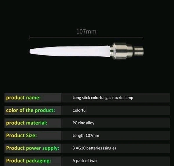 NSV  Valve Light For Bike Tyres Car Tyre Bicycle Tyre LED  Reflectors  (Multicolor)