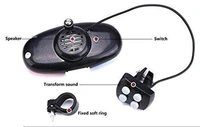 Gadget Deals 4-Tone/Switches Police Horn (Two AA batteries needed) LED Cycle bell