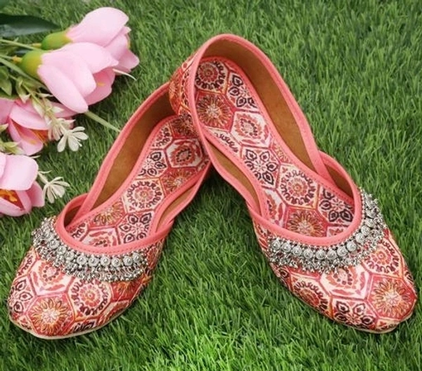 Punjabi Royal Payal Juti - Tickle Me Pink, IND-6