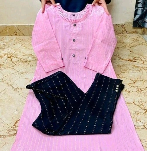 KURTI PANT - Lavender Rose, XL