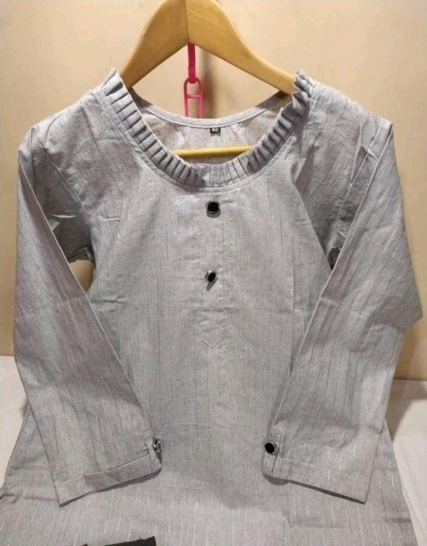 KURTI PANT - Silver, L