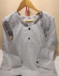 KURTI PANT - Silver, XXL