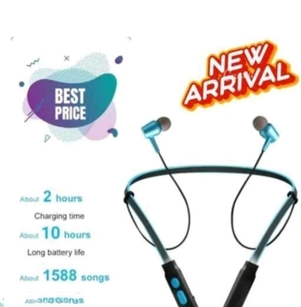 B11 Lightweight B-11 Neckband Upto 20Hrs Playtime Wireless Headset With Mic Bluetooth Headset-(RED, Pcs.1) Compatible with all smart phones.