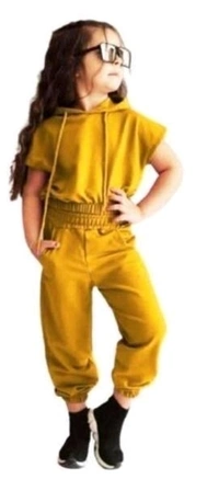 Latest Fancy Kid's Jamsuit - Web Orange, 10-11 Years
