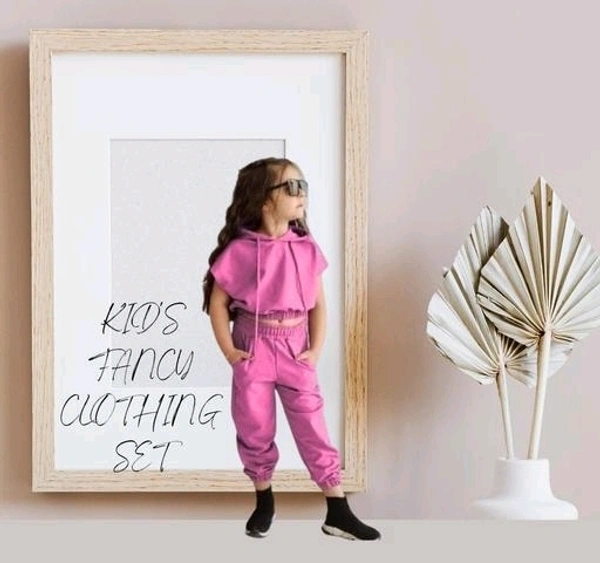 Latest Fancy Kid's Jamsuit - Blush Pink, 10-11 Years
