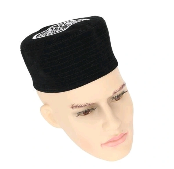 islamic cap muslim cap namaz topi paryer cap Volvet topi - Free Size