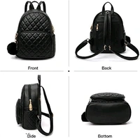Small 10L Backpack combo for girls latest | hand bag for women latest | college bags for girls Mini Small Women Backpacks Women's Kids Girls (BLACK)