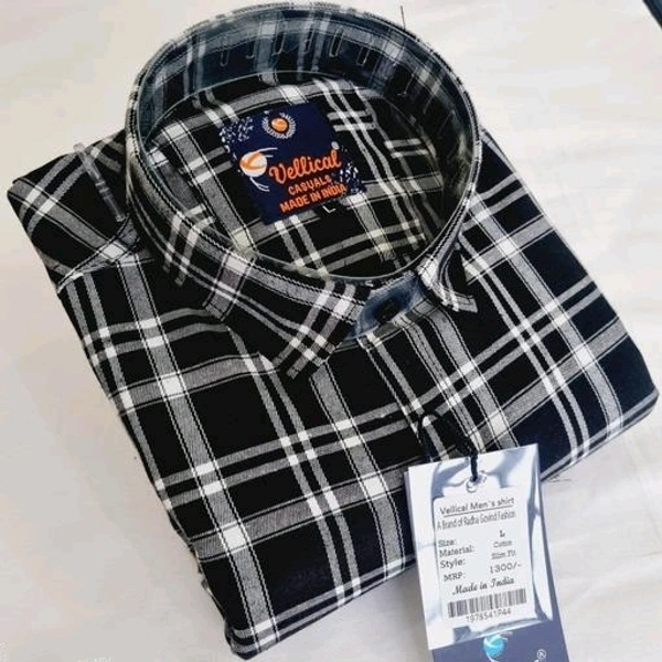 Cotton  cot n zip CASUAL WEAR SHIRTS IN PURE COTTON - Black, XXL